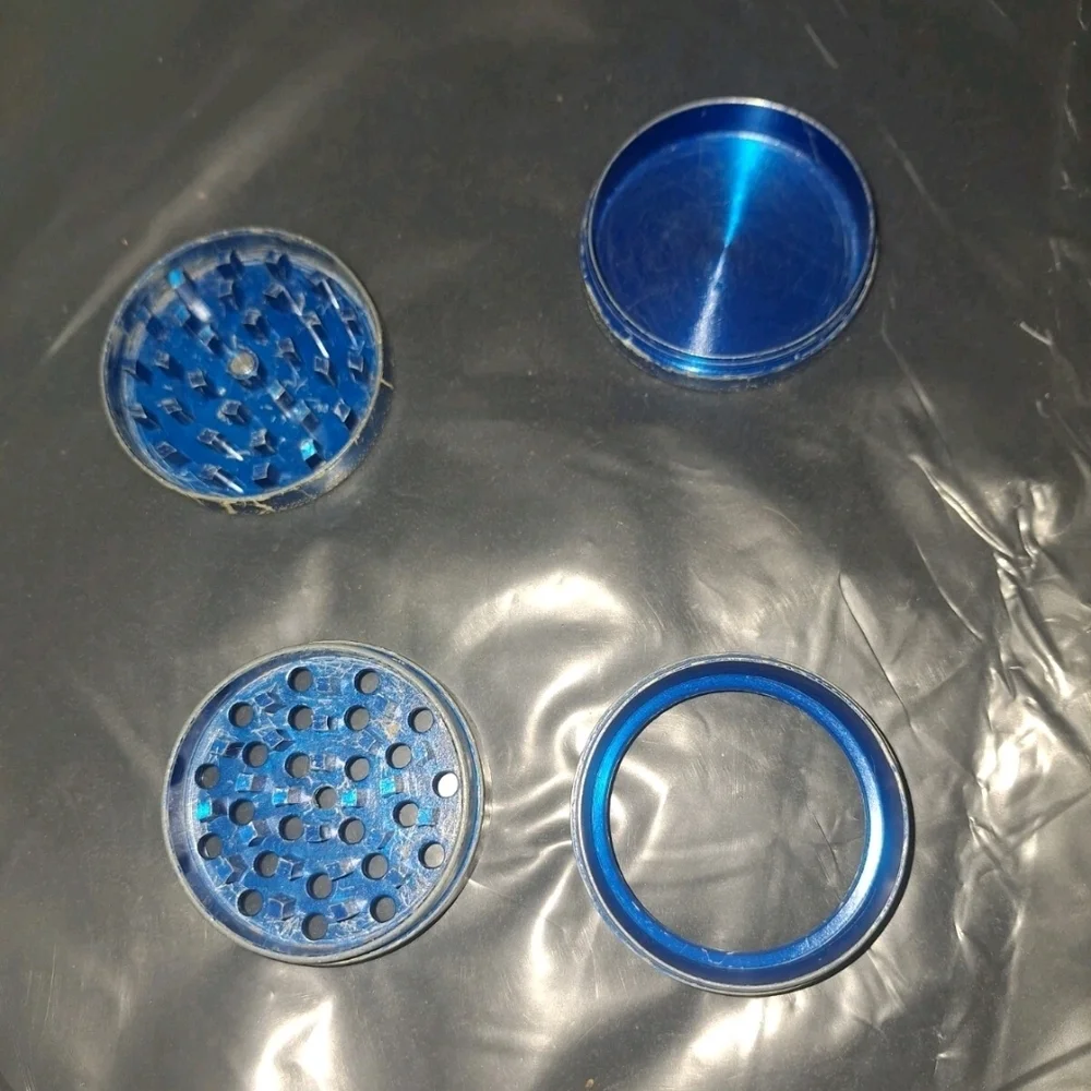 Blue Metal Grinder